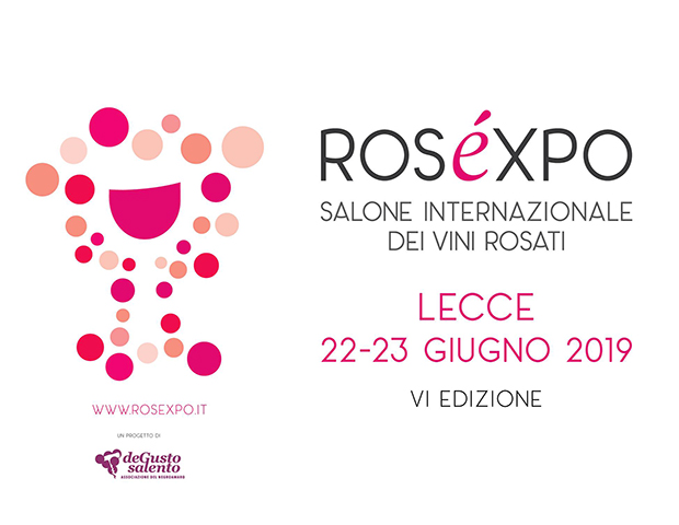 Copertina evento Rosèxpo 2019 Salone Internazionale dei vini rosati a Lecce