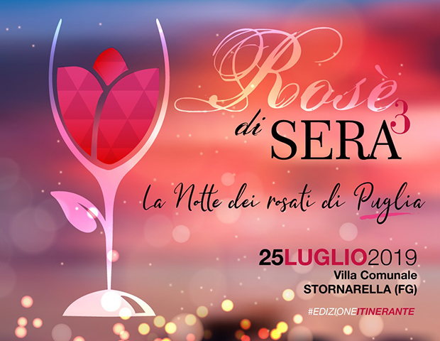 Copertina evento Rosè di Sera 2019 La Notte dei rosati di Puglia a Stornarella